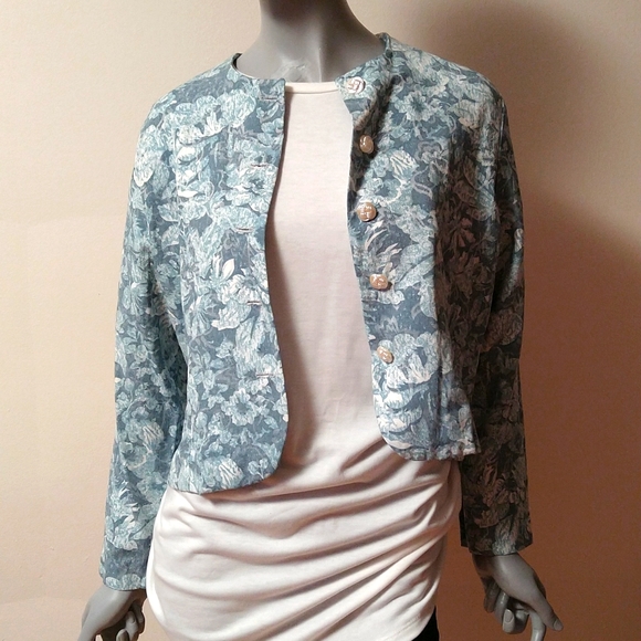 Vintage Floral Blazer - Picture 3 of 5